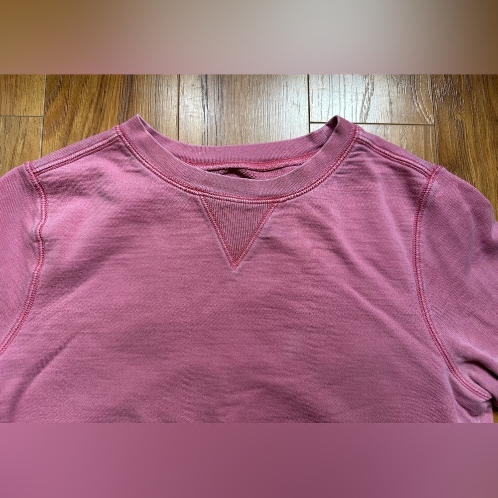 Small L.L. Bean Rose Pink Pullover - Picture 9 of 16